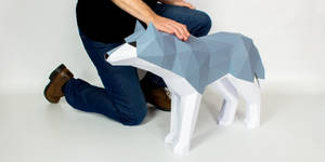 Wolf papercraft