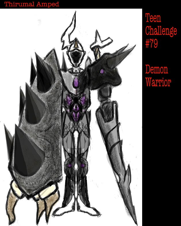 Concept art Demon Warrior