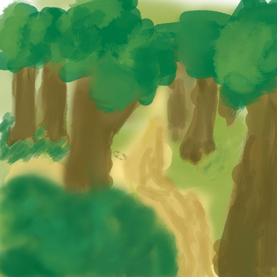 Speed Paint 002 Forest. Help me get better