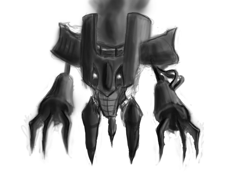 Speed Painting 044 Golem Creature