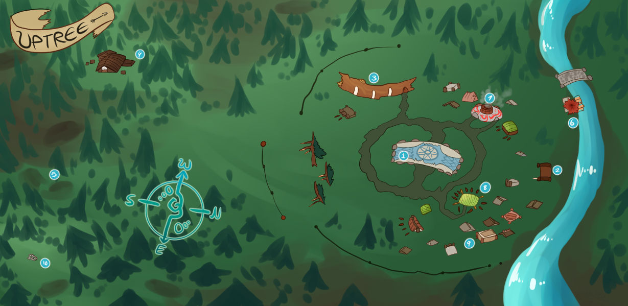 Some Tree Ranch Map Uptree Map by Hannah--Bug on DeviantArt