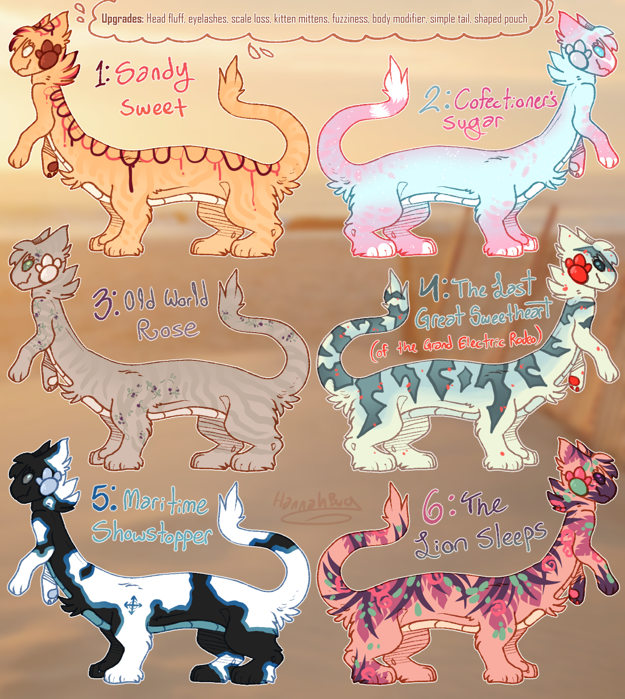 Christmas Adoptables P.3 - Cattaur Set