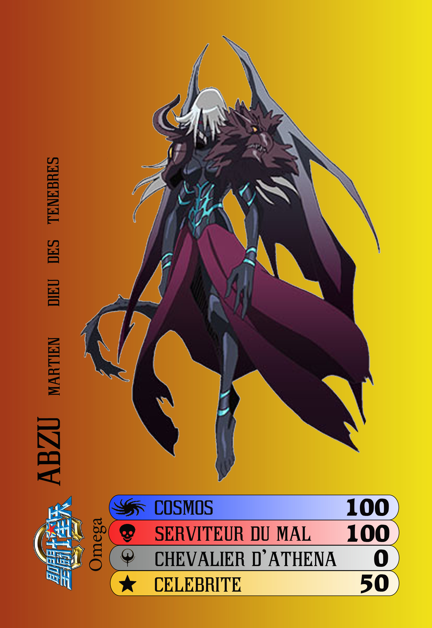 Abzu Saint Seiya Top Trumps by Goldmilo on DeviantArt