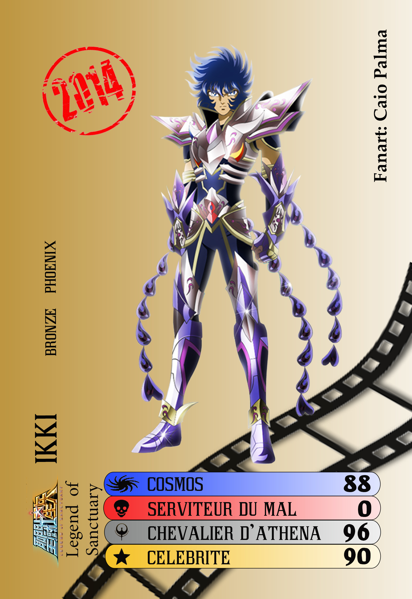 Ikki Film Saint Seiya Top Trumps by Goldmilo by Goldmilo on DeviantArt