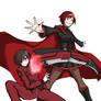 Ruby and Crescent Rose