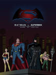 Batman v Superman - justice league unlimited