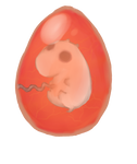 Moomin fetus/egg
