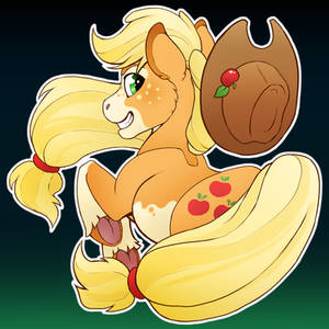 Applejack Button Design