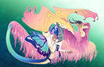 Ascension AU! Fluttershy by turnipBerry