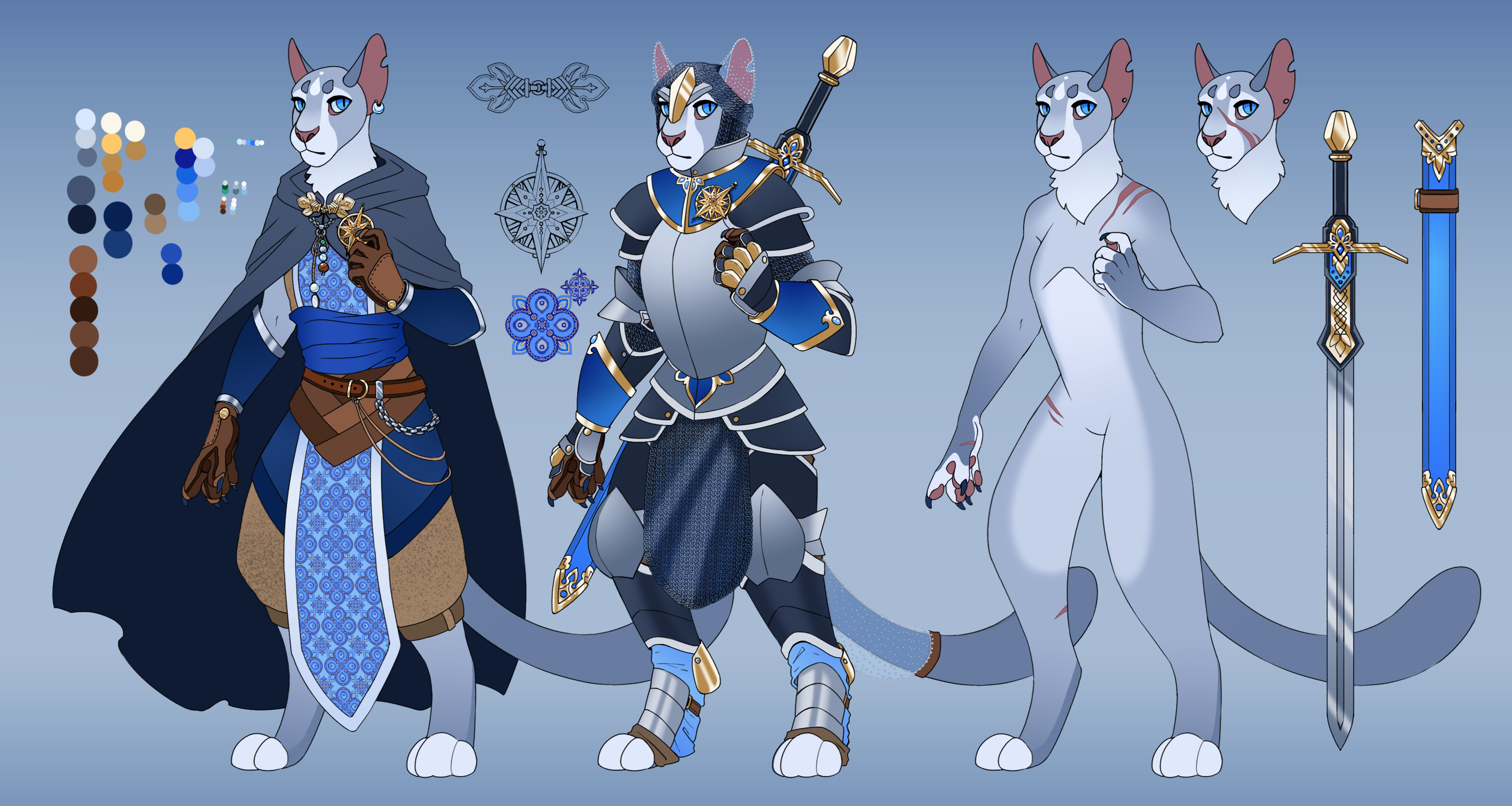 warriors cat stuff — cryptidclaw: Bluestar redesign! I made her