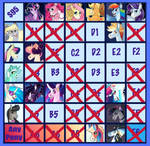 Shipping chart 7 6 x BG by turnipBerry