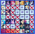 Shipping chart 7 6 x BG by turnipBerry