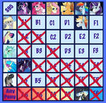 Shipping chart 7 6 x BG by turnipBerry