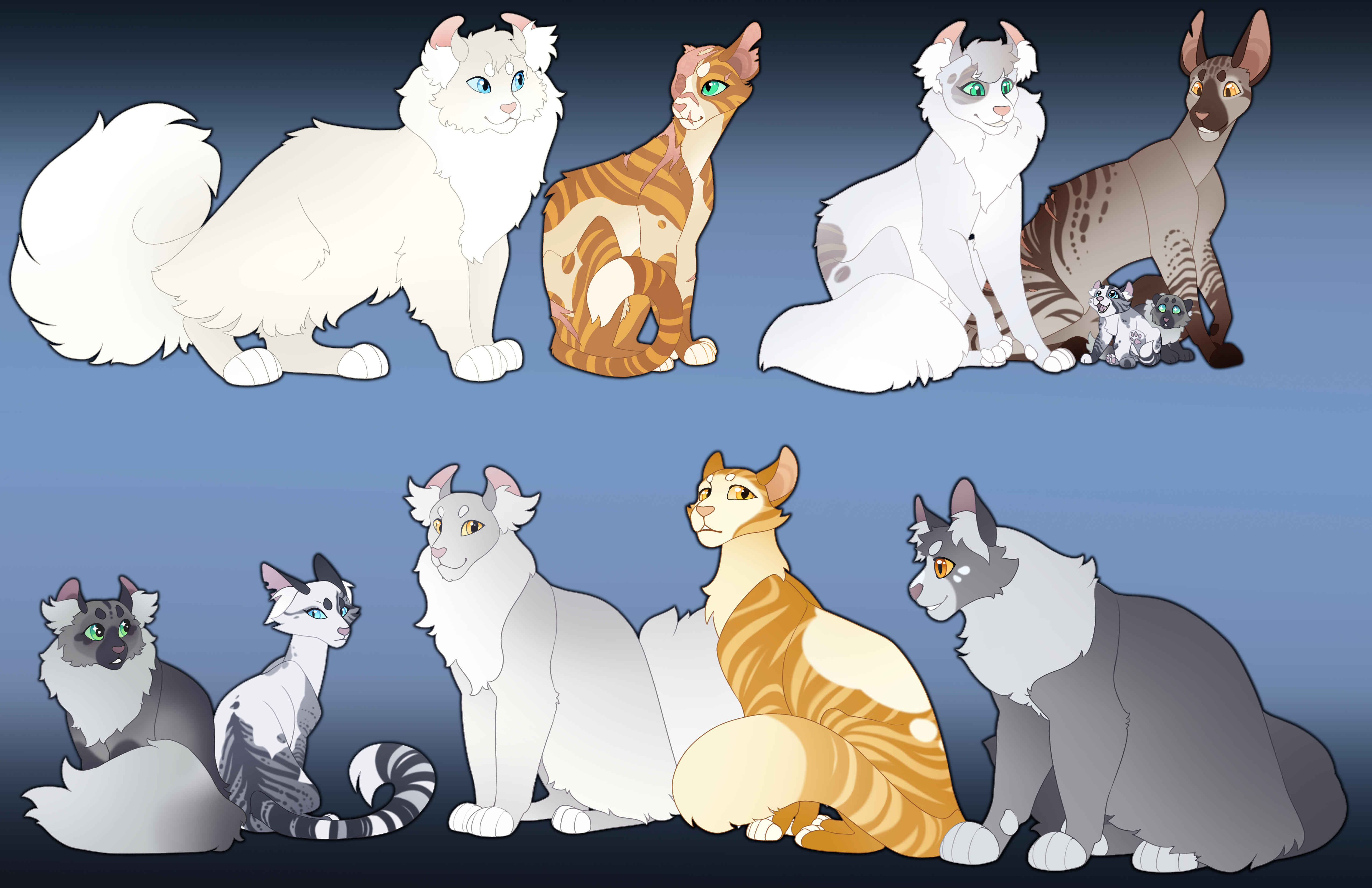 Firestar's Family Made Genetically Accurate by Briarpaw – BlogClan