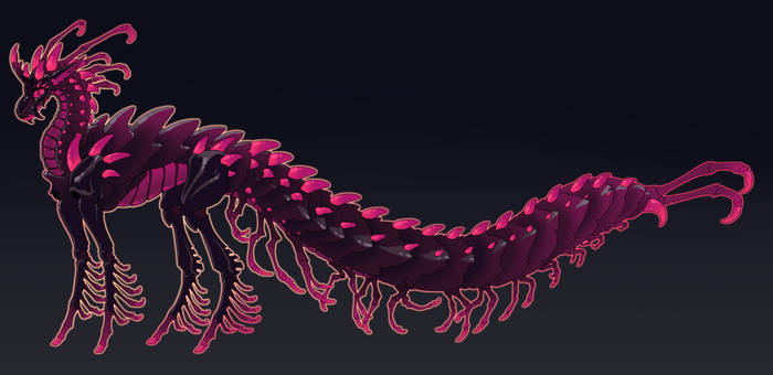 Millipede Changeling Commission