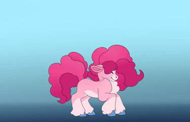 Pinkie Walk Cycle Animation