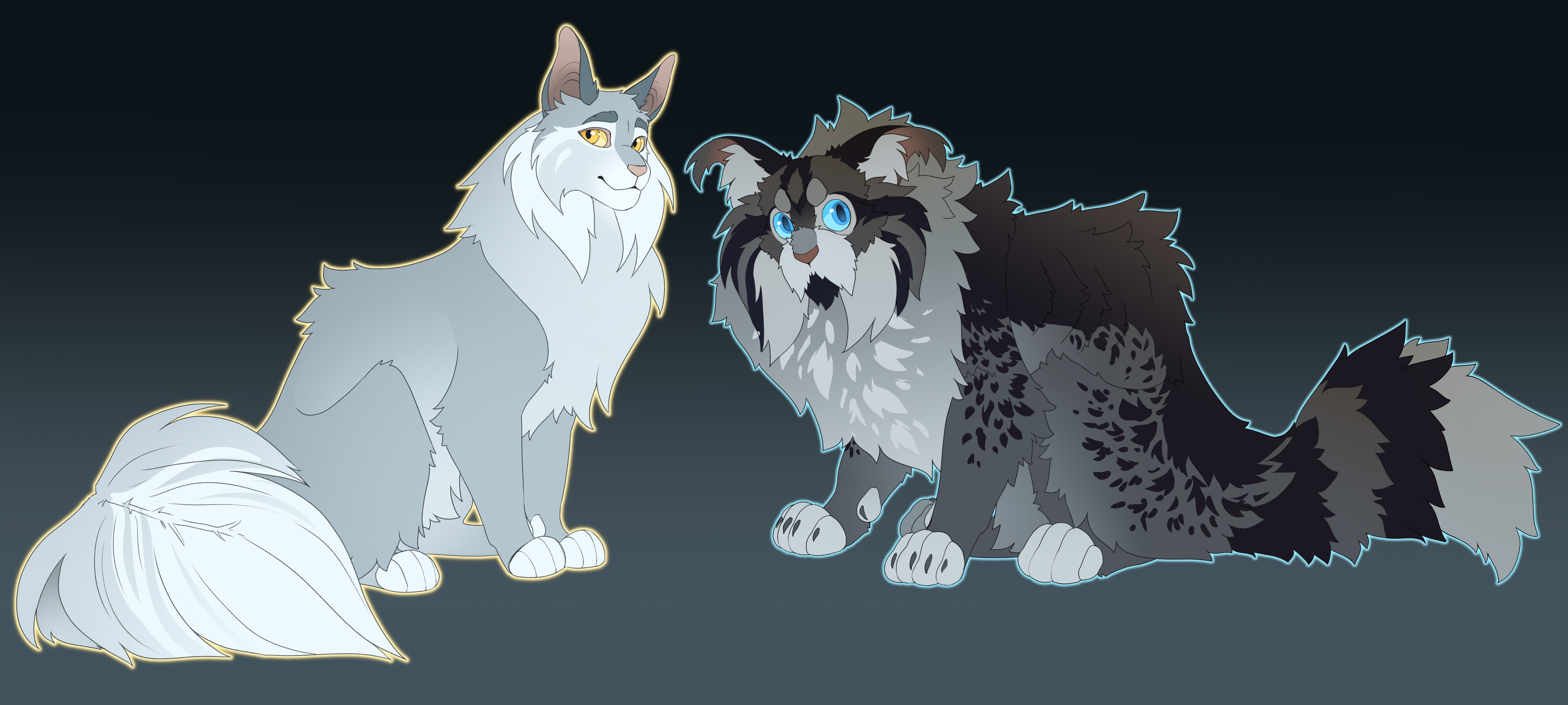 Warrior Cats OCs - Foxfeather's Kin by Featherfury on DeviantArt