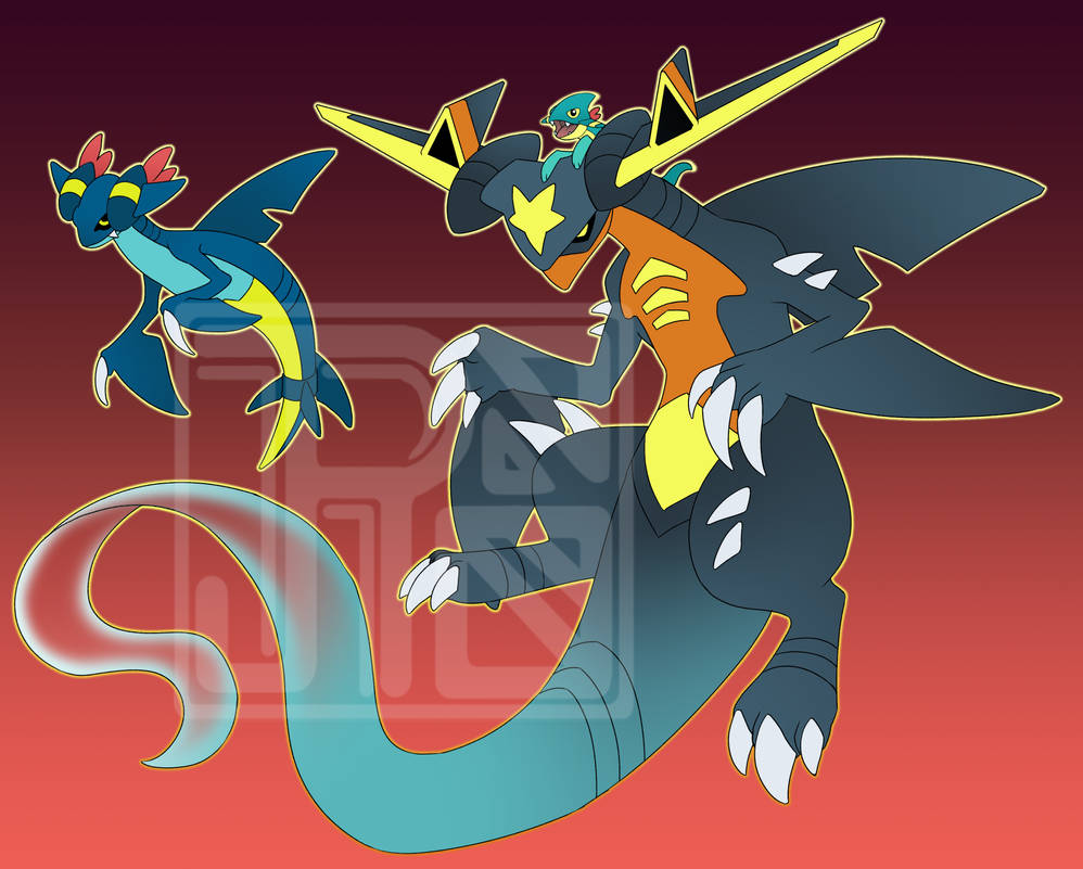 Dragapult x Garchomp Evolution Line by TurnipStewdios on DeviantArt