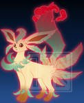 Gigantamax Leafeon Commission by TurnipStewdios