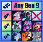 Gen 9 Pokemon Fusion Adoptable grid CLOSED! by TurnipStewdios