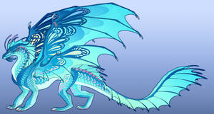 Seawing x Silkwing Commission for KyuremGirl