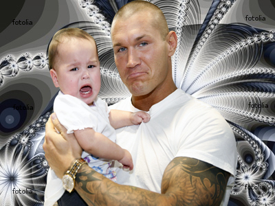 wwe randy n his daughter