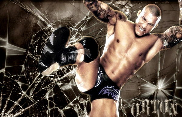 WWE....RKO Cracked Wallpaper