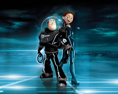 A Tron Toy Story