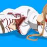 Asuna Tied up and Gagged