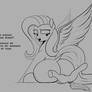 Macro Fluttershy Facesitting