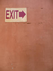 Stock: Wall Exit Sign I