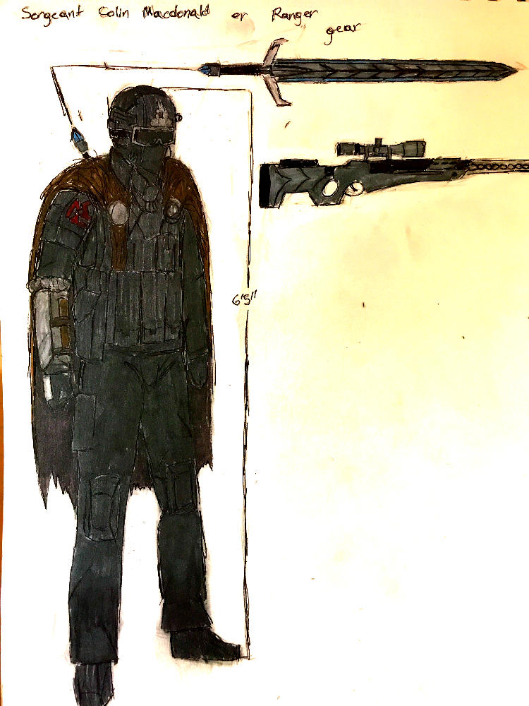 Ssg Raker Colin Sergeant Colin Macdonald or Ranger by Squimpus on DeviantArt
