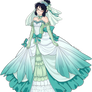 Erin - green dress [commission]
