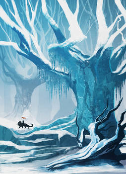 Concept Art El Despertar De Nagah Hielo