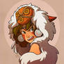 Mononoke Fanart Process Video