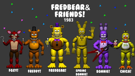 Another Day Fredbear and Friends!