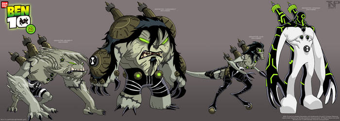 BEN 10: DNA Lab Hybrids 5.....