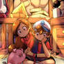 The Mystery Twins ~ feat Waddles - Gravity Falls