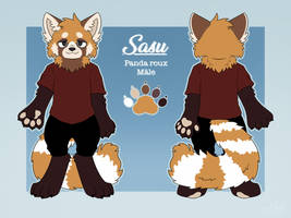 Charactersheet Commission - Sasu