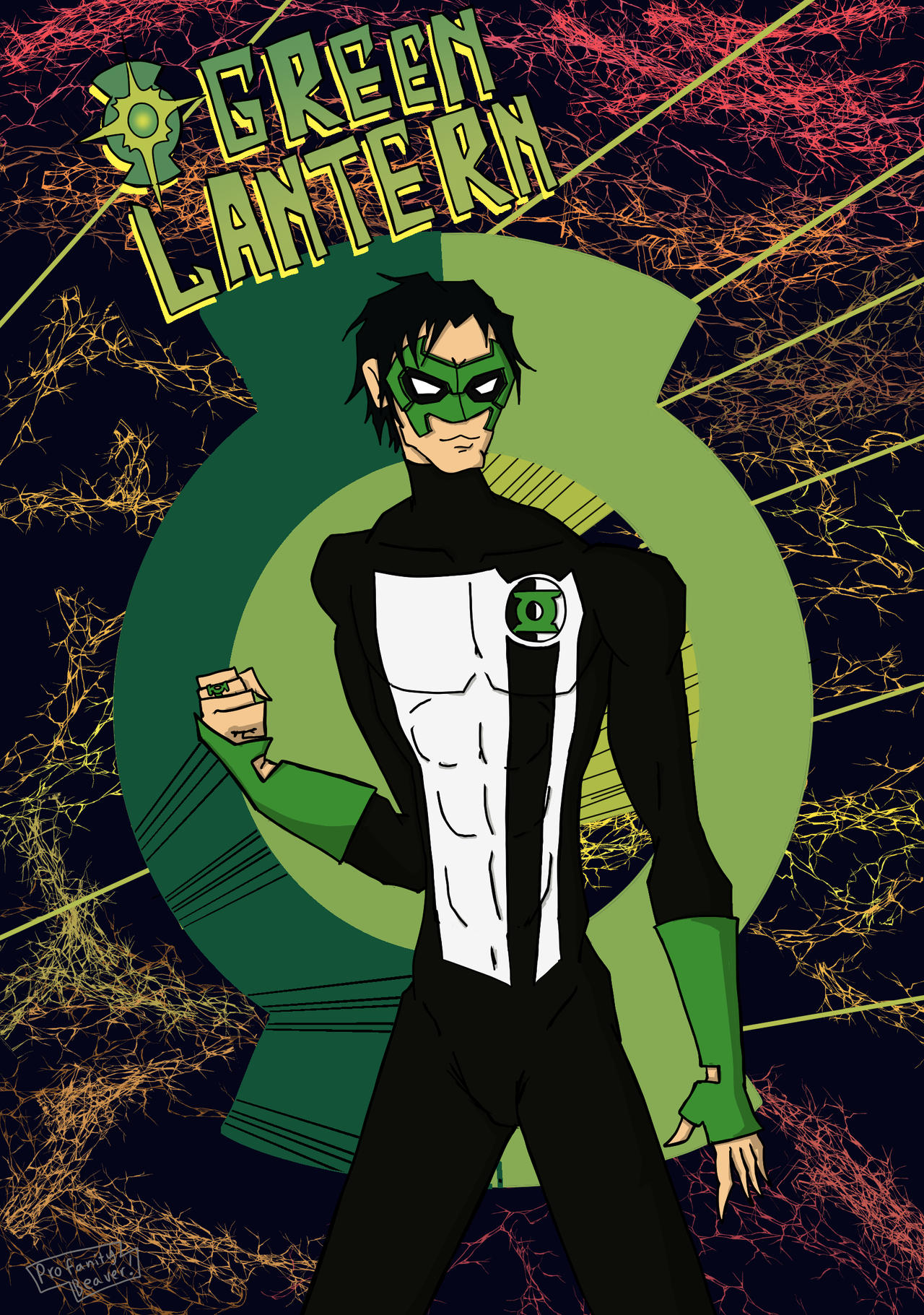 Kyle Ranger Green Lantern Kyle Rayner by ProfanityBeaver on DeviantArt