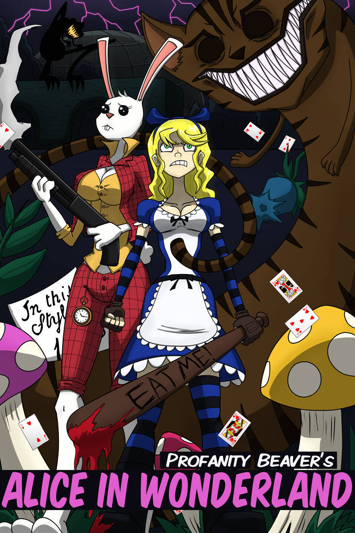 Alice Beaver Profanity Beaver's Alice in Wonderland by ProfanityBeaver on DeviantArt