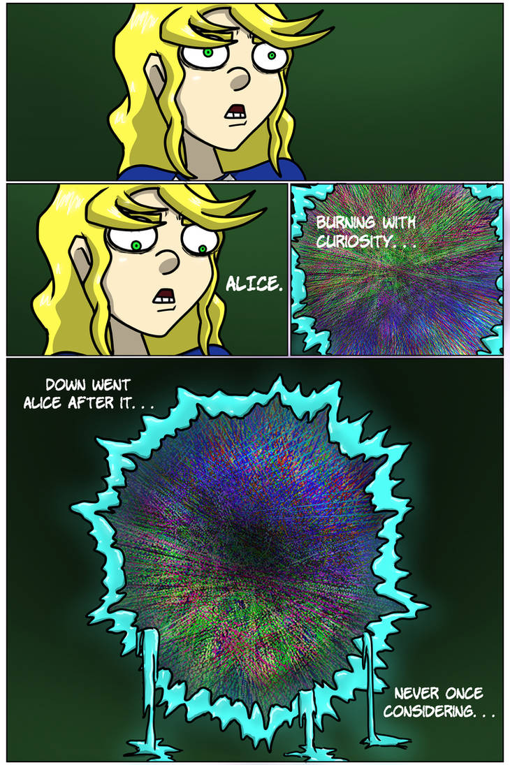 Alice Beaver Alice in Wonderland - Page 5 by ProfanityBeaver on DeviantArt