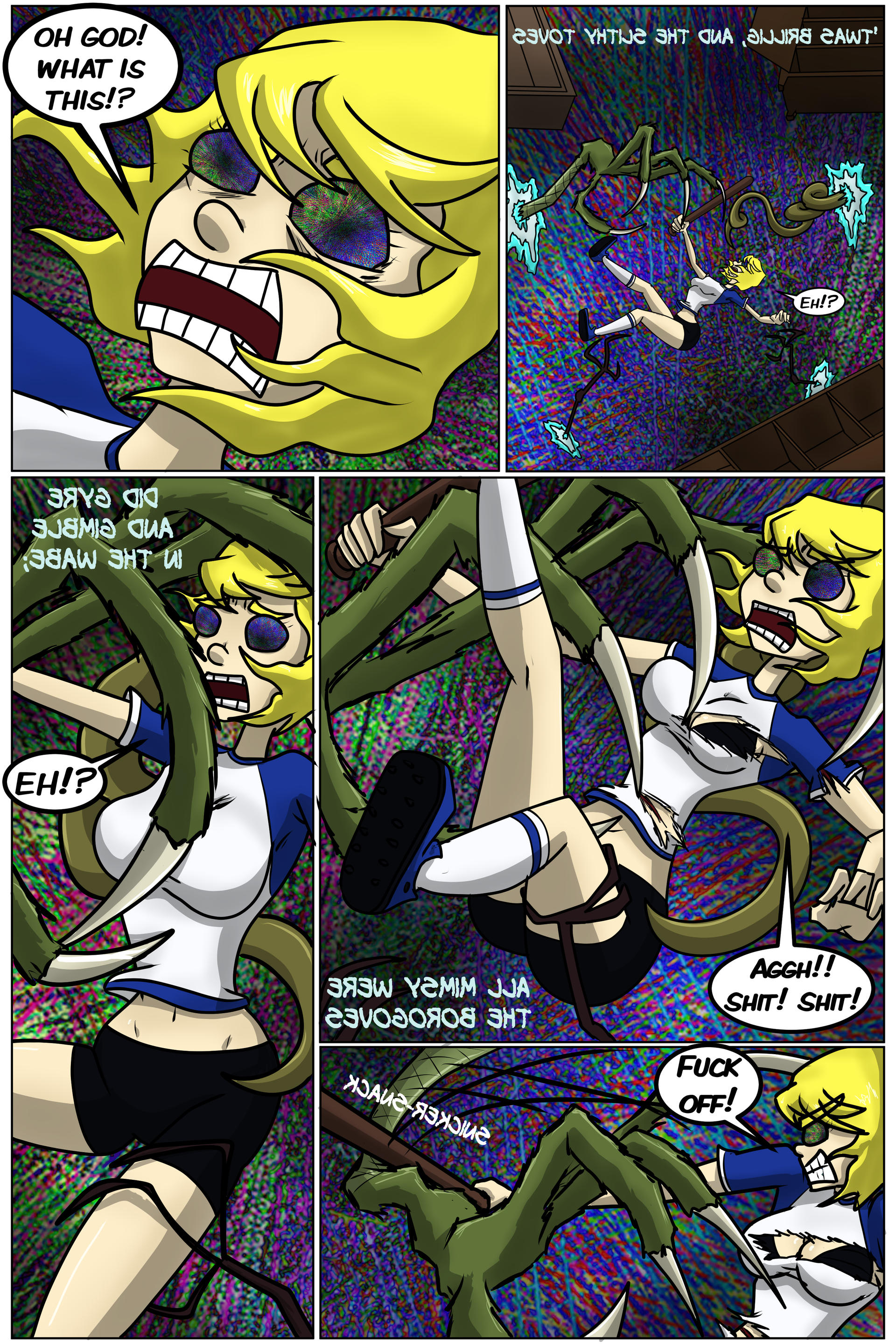 Alice Beaver Alice in Wonderland - Page 9 by ProfanityBeaver on DeviantArt