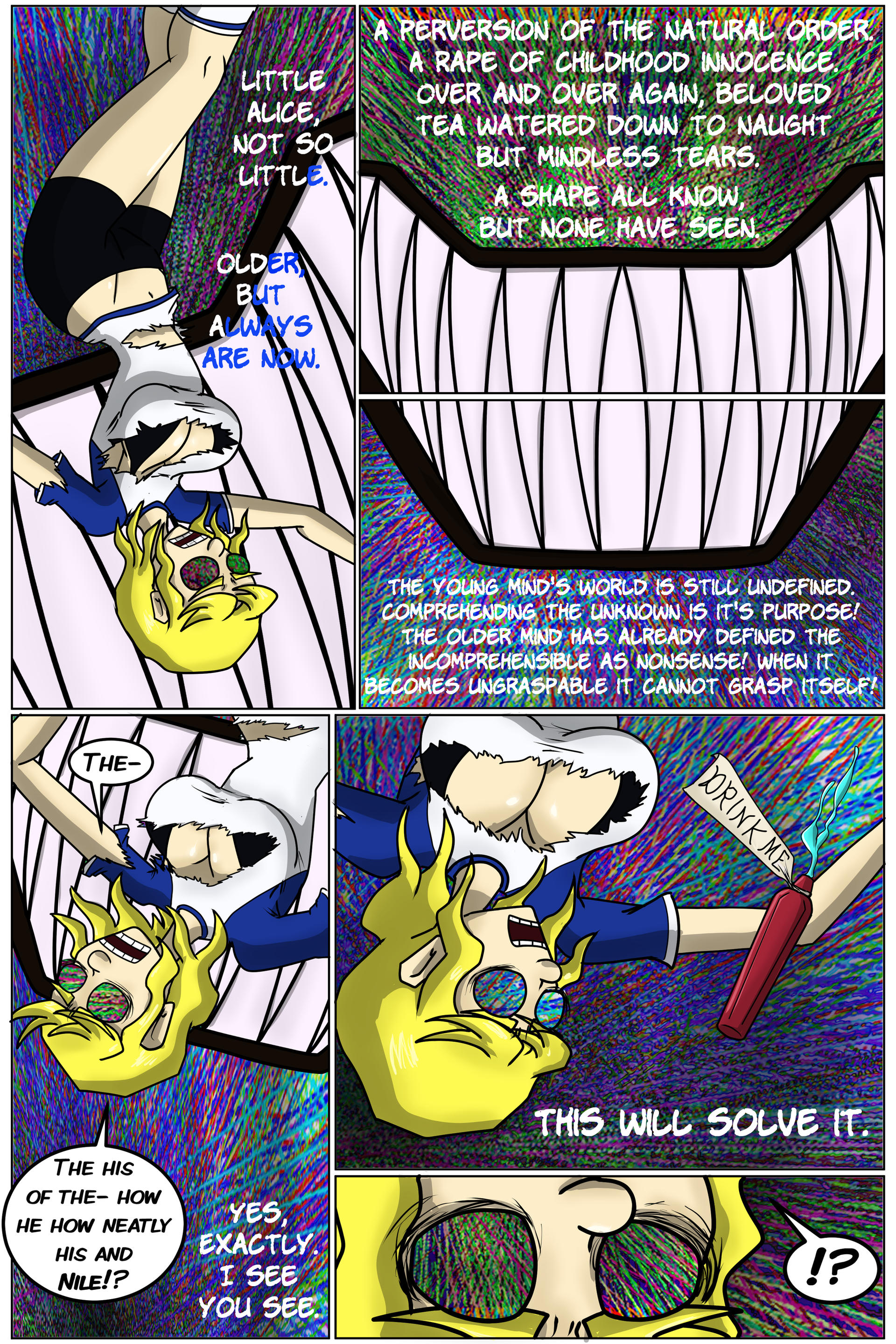 Alice Beaver Alice in Wonderland - Page 13 by ProfanityBeaver on DeviantArt