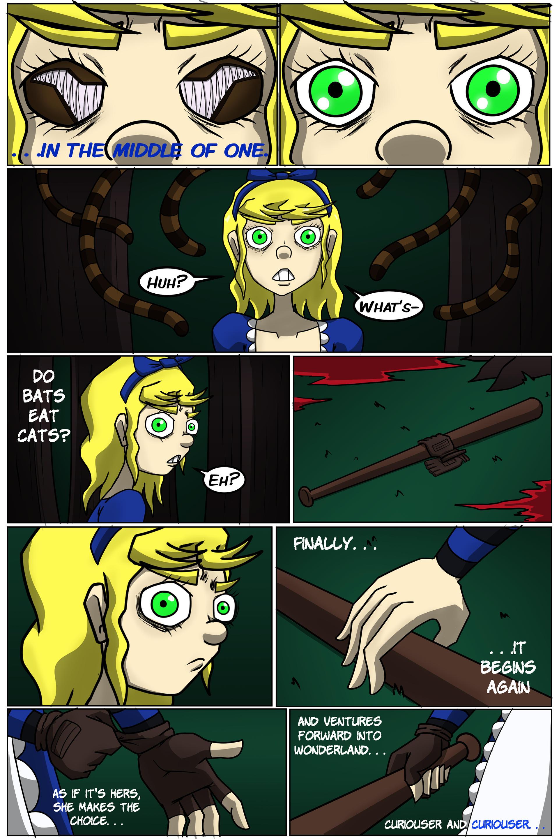 Alice Beaver Alice in Wonderland - Page 30 by ProfanityBeaver on DeviantArt