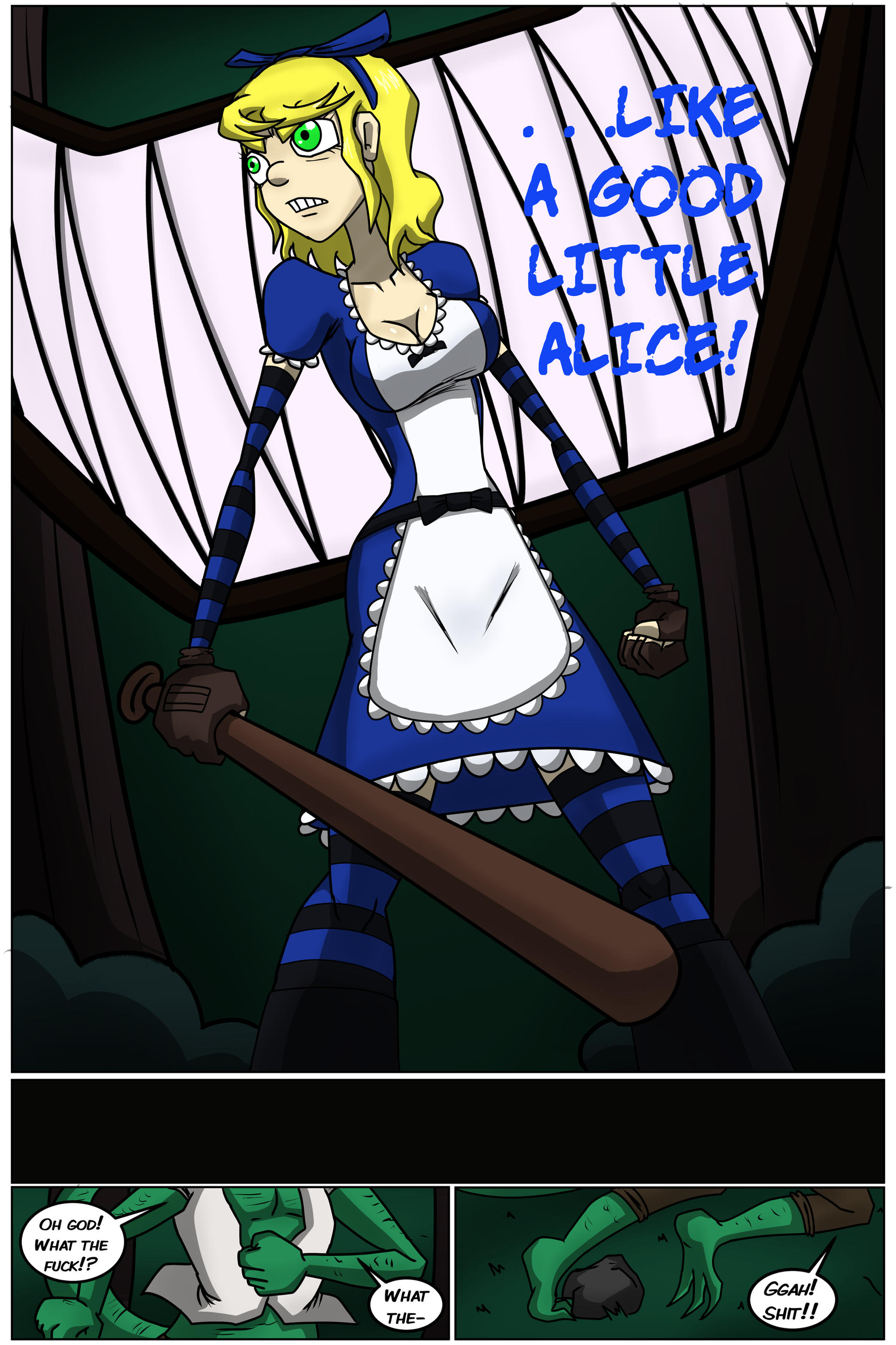 Alice Beaver Alice in Wonderland - Page 31 by ProfanityBeaver on DeviantArt