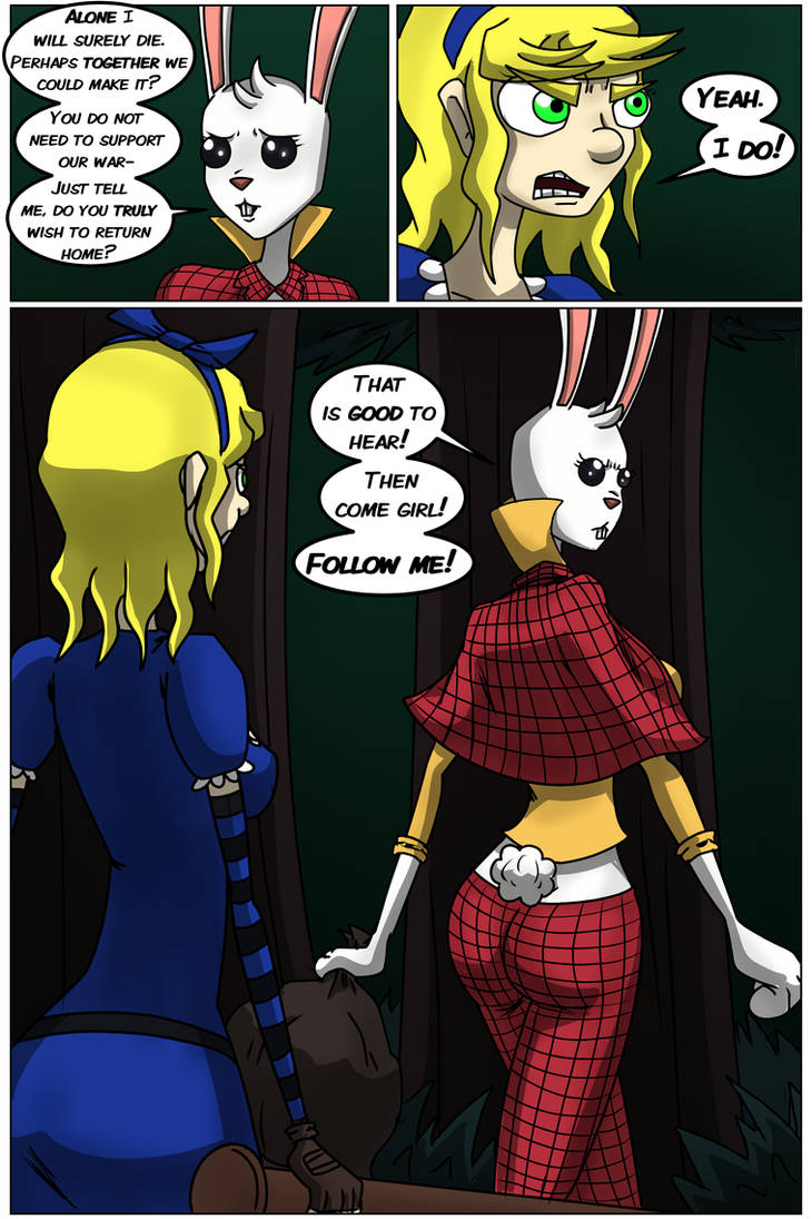 Alice Beaver Alice in Wonderland - Page 37 by ProfanityBeaver on DeviantArt