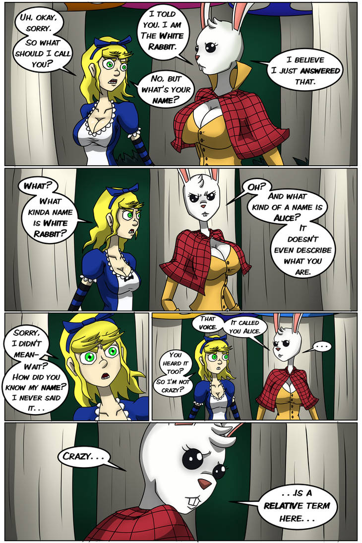 Alice Beaver Alice in Wonderland - Page 45 by ProfanityBeaver on DeviantArt