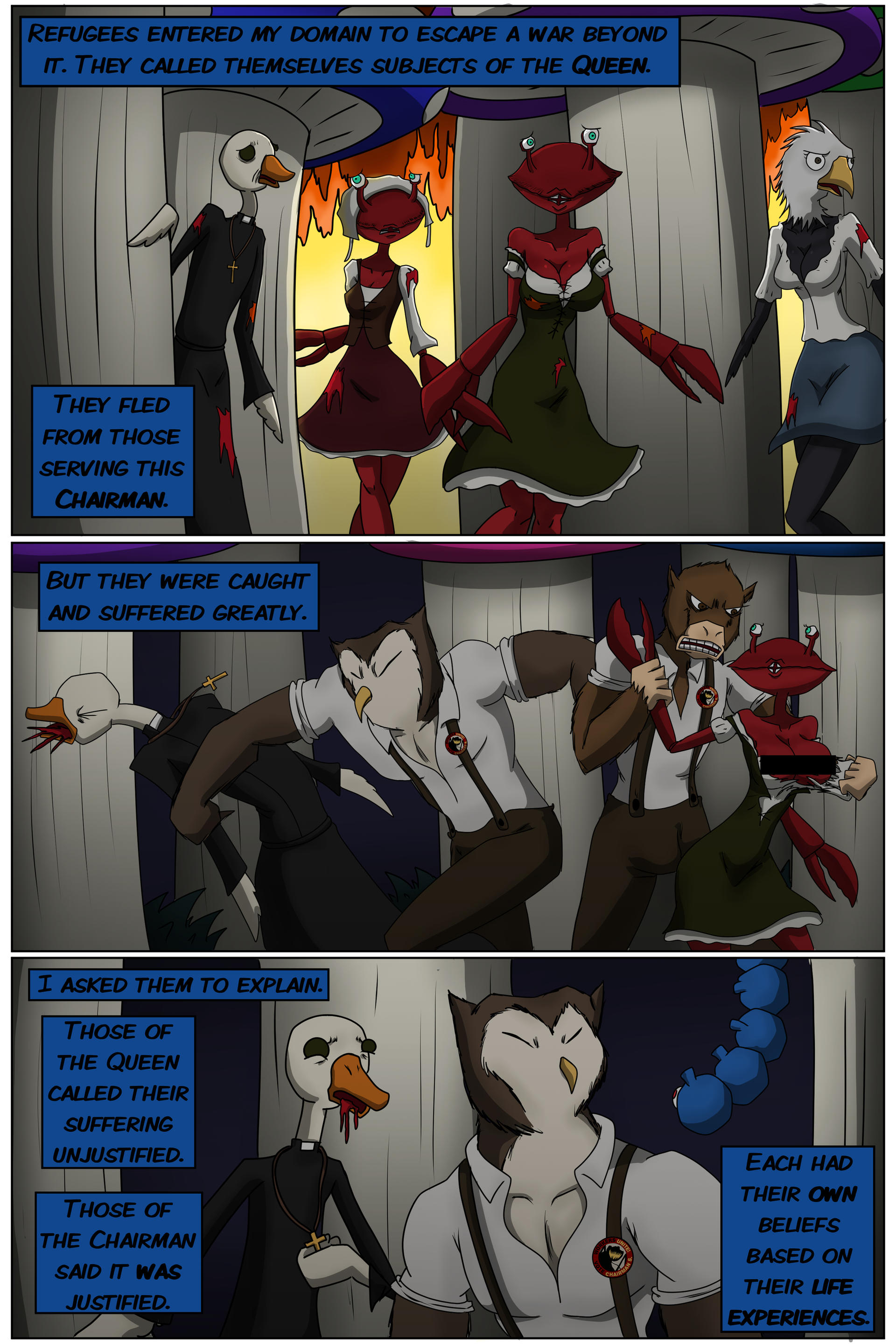 Alice Beaver Alice in Wonderland - Page 52 by ProfanityBeaver on DeviantArt