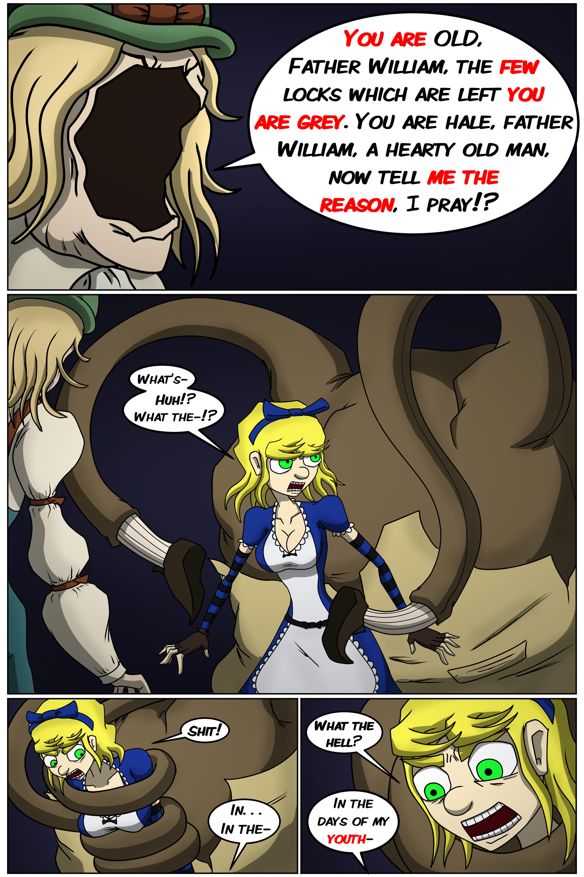 Alice Beaver Alice in Wonderland - Page 56 by ProfanityBeaver on DeviantArt